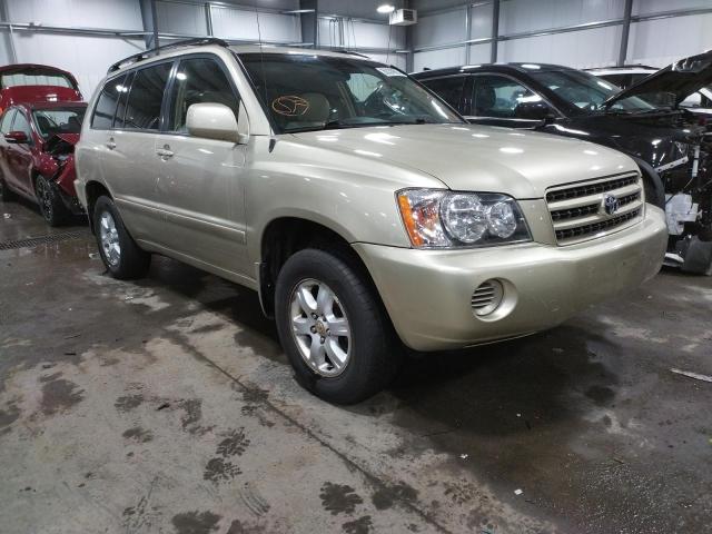 TOYOTA HIGHLANDER 2003 jtehf21a530118615