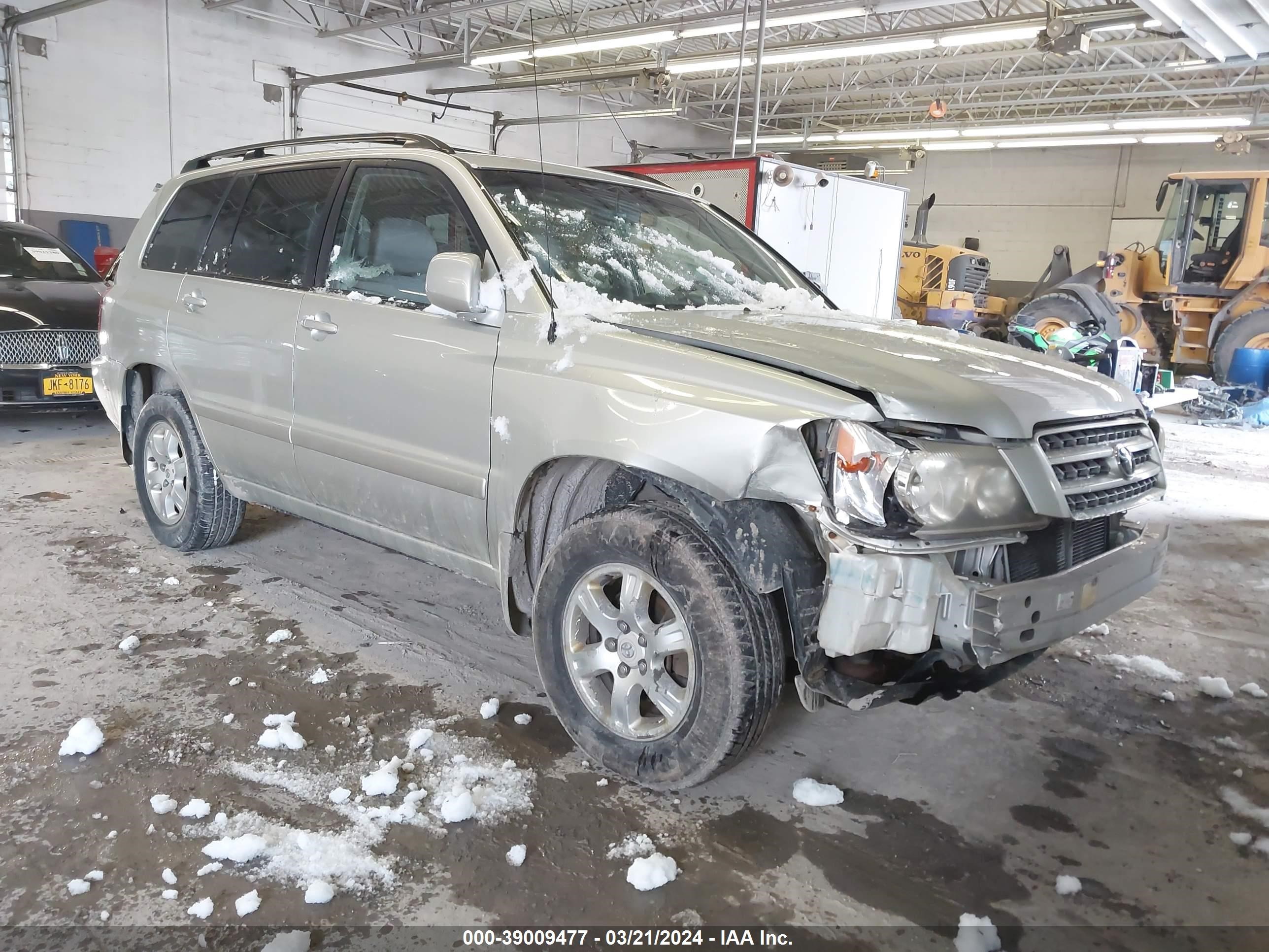 TOYOTA HIGHLANDER 2003 jtehf21a530155910