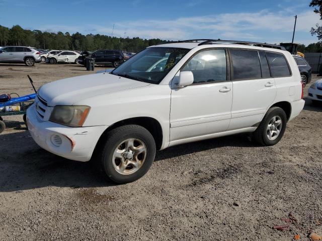 TOYOTA HIGHLANDER 2001 jtehf21a610025969