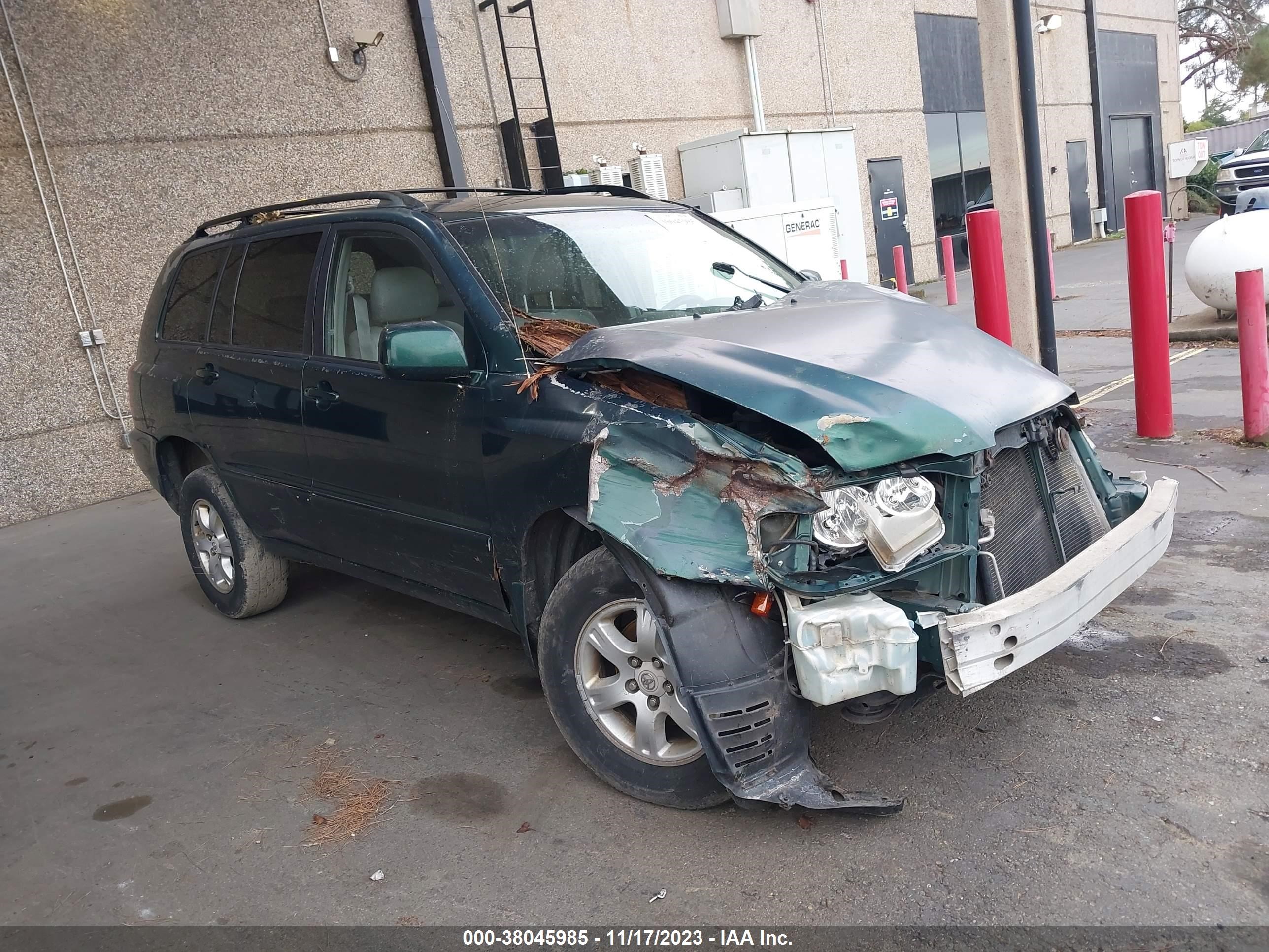 TOYOTA HIGHLANDER 2003 jtehf21a630141546