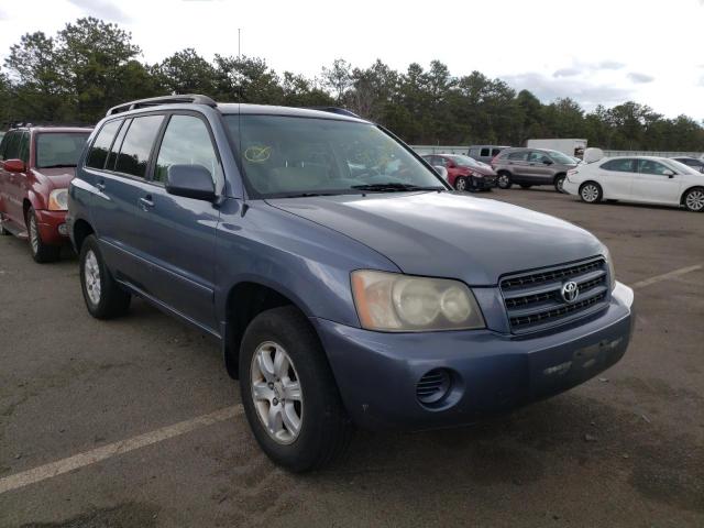 TOYOTA HIGHLANDER 2001 jtehf21a710022840