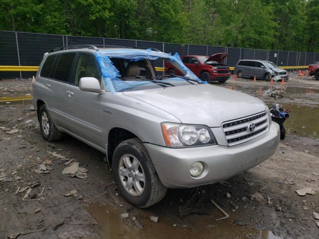 TOYOTA HIGHLANDER 2001 jtehf21a710023602