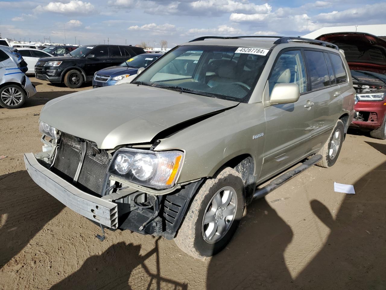 TOYOTA HIGHLANDER 2002 jtehf21a720046914