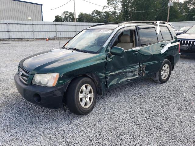 TOYOTA HIGHLANDER 2002 jtehf21a720049859