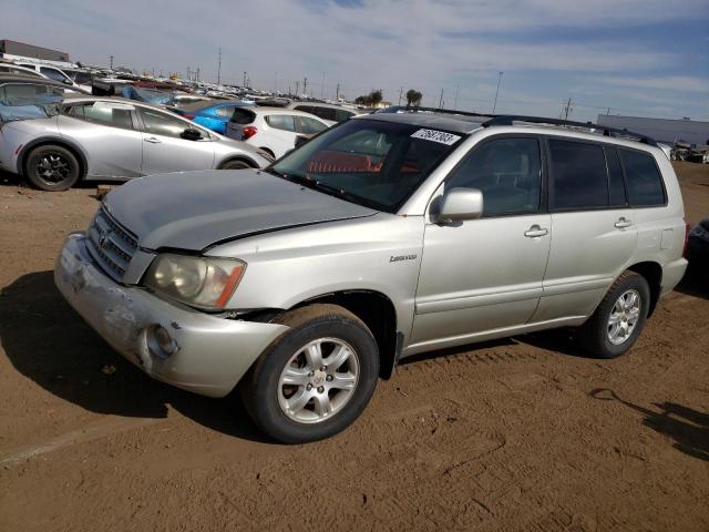 TOYOTA HIGHLANDER 2002 jtehf21a720070677