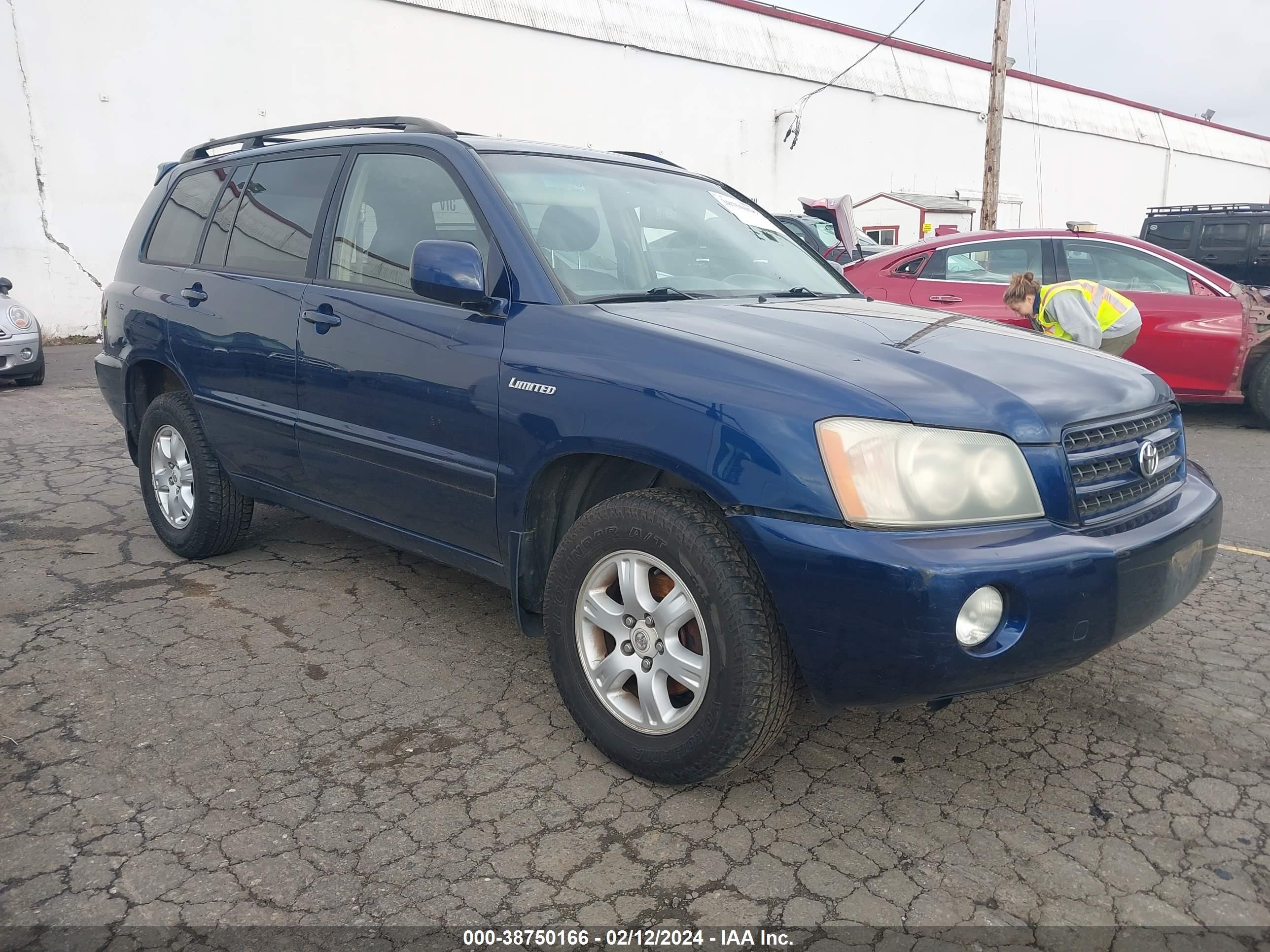 TOYOTA HIGHLANDER 2003 jtehf21a730114386