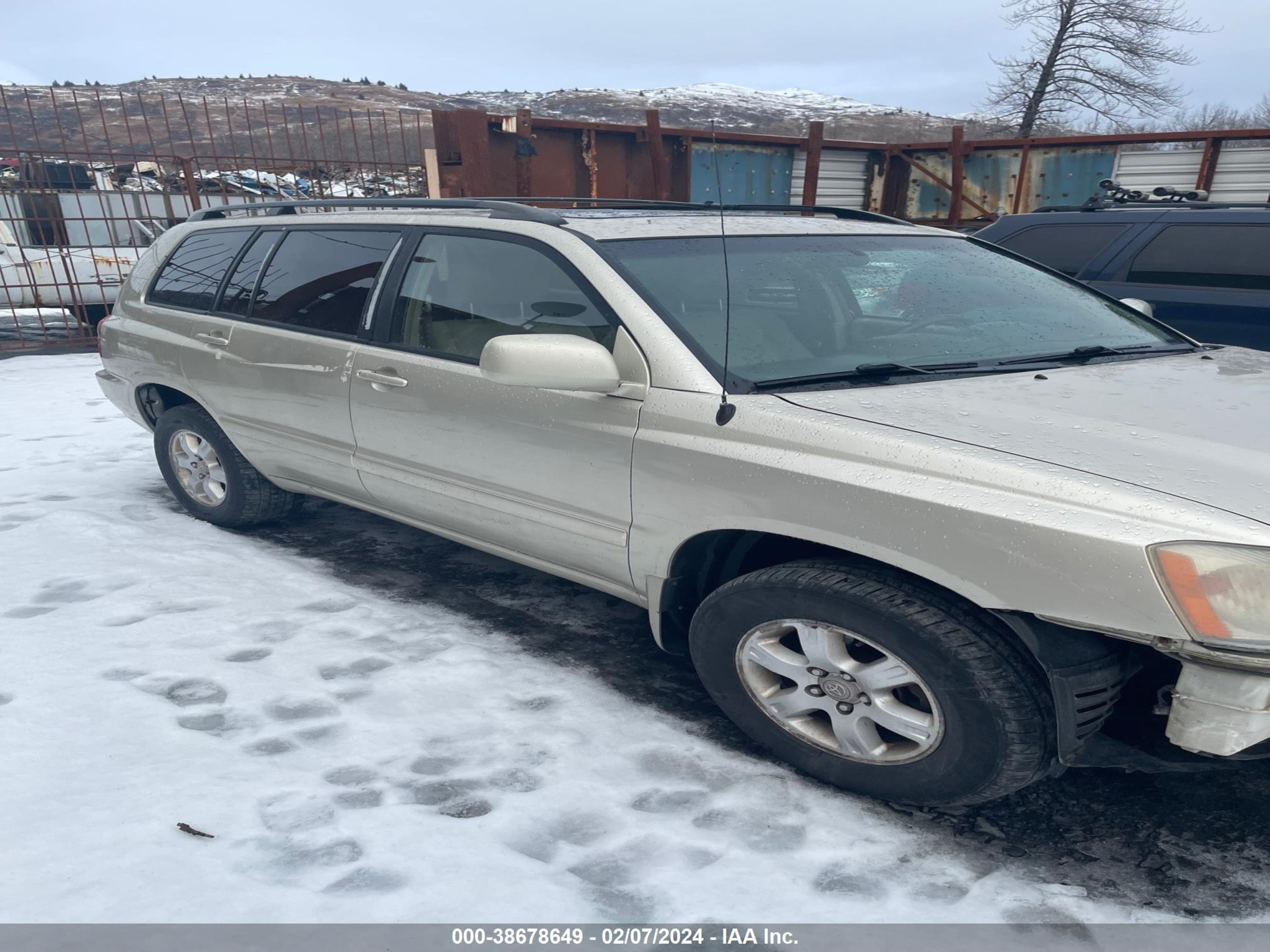 TOYOTA HIGHLANDER 2001 jtehf21a810002855