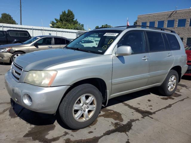 TOYOTA HIGHLANDER 2003 jtehf21a830106247