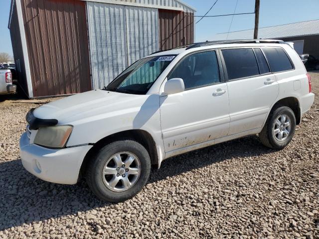 TOYOTA HIGHLANDER 2003 jtehf21a830121394