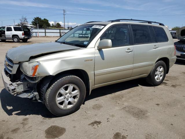 TOYOTA HIGHLANDER 2003 jtehf21a830129480