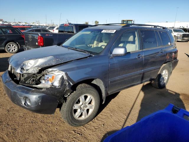 TOYOTA HIGHLANDER 2001 jtehf21a910036478