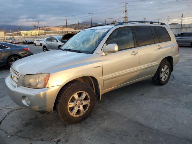 TOYOTA HIGHLANDER 2002 jtehf21a920044789