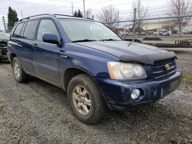 TOYOTA HIGHLANDER 2002 jtehf21a920051791