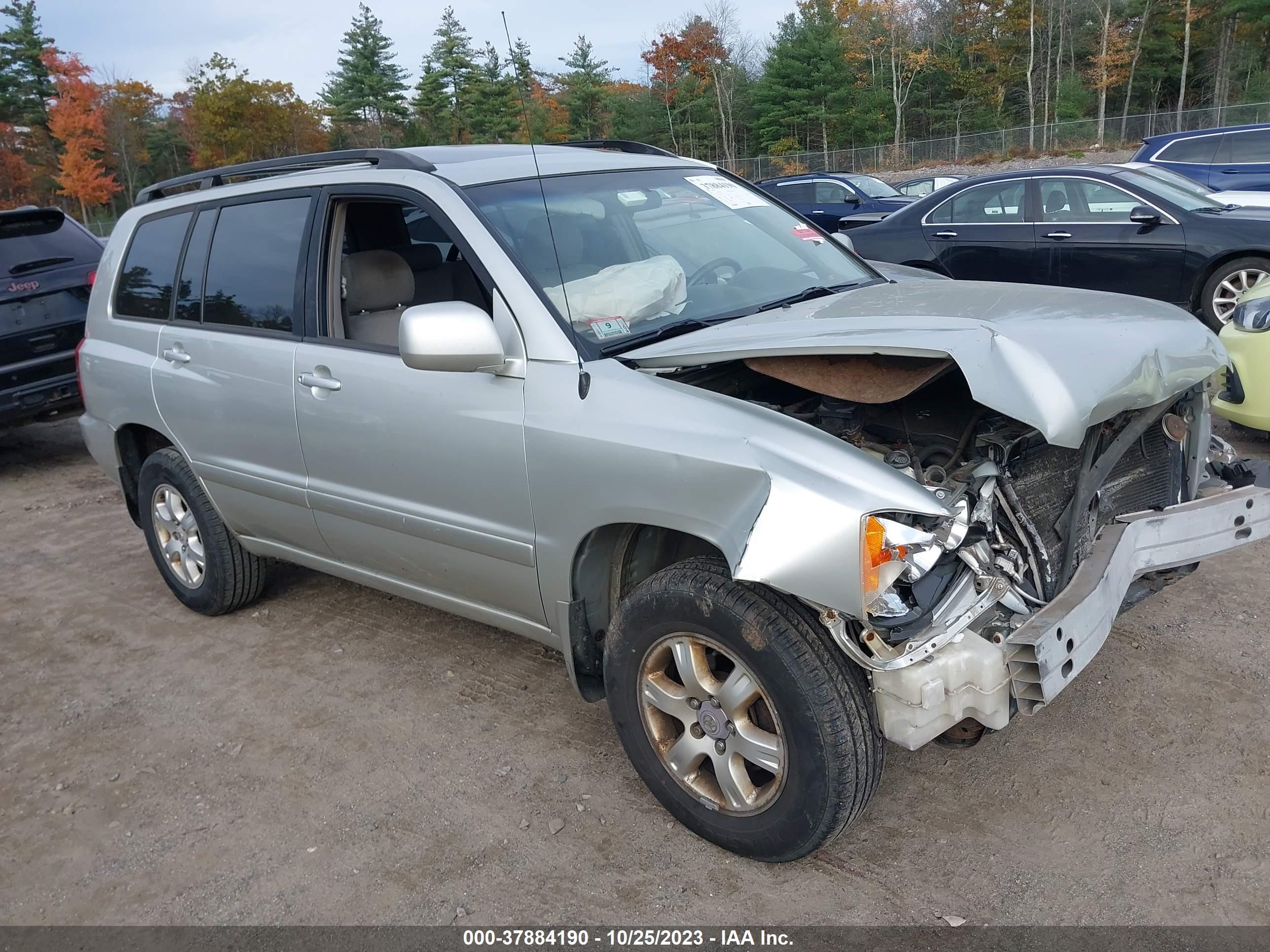 TOYOTA HIGHLANDER 2003 jtehf21a930127396