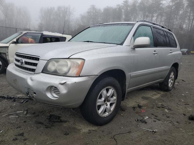 TOYOTA HIGHLANDER 2002 jtehf21ax20041402