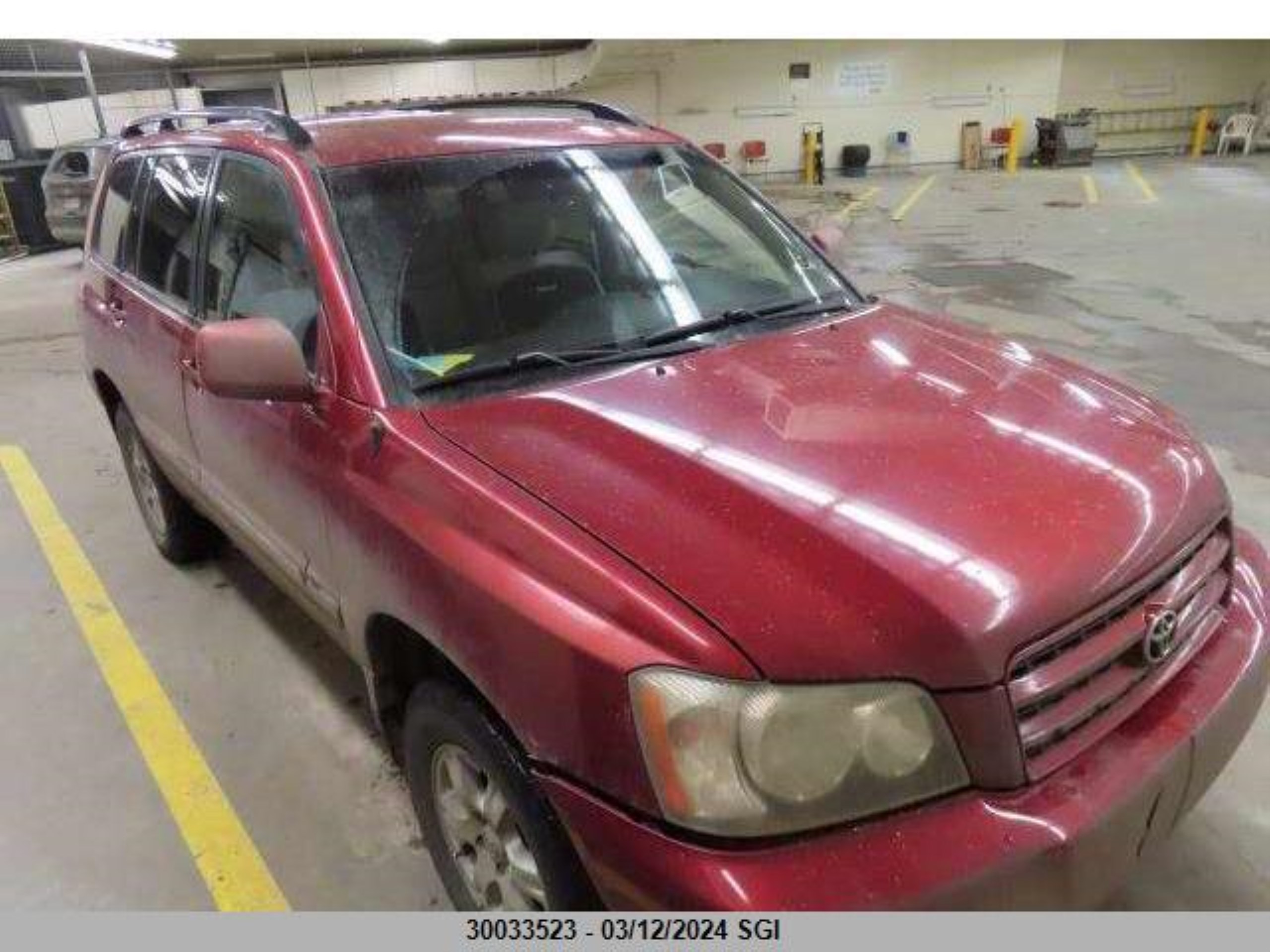 TOYOTA HIGHLANDER 2002 jtehf21ax20044297