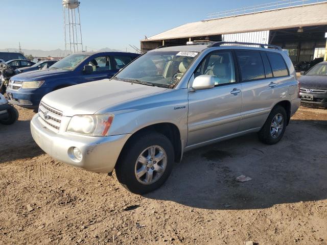 TOYOTA HIGHLANDER 2002 jtehf21ax20062850