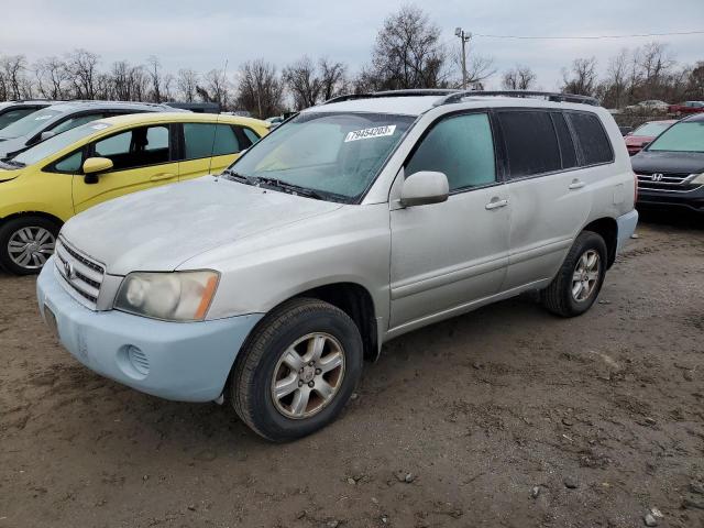 TOYOTA HIGHLANDER 2003 jtehf21ax30129156