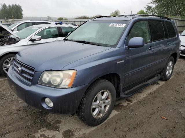 TOYOTA HIGHLANDER 2003 jtehf21ax30136267