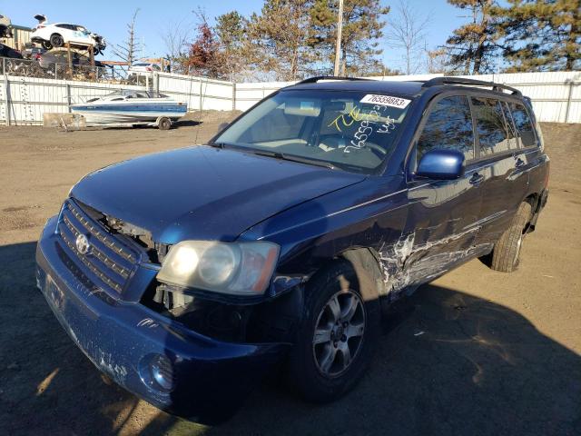 TOYOTA HIGHLANDER 2003 jtehf21ax30144269