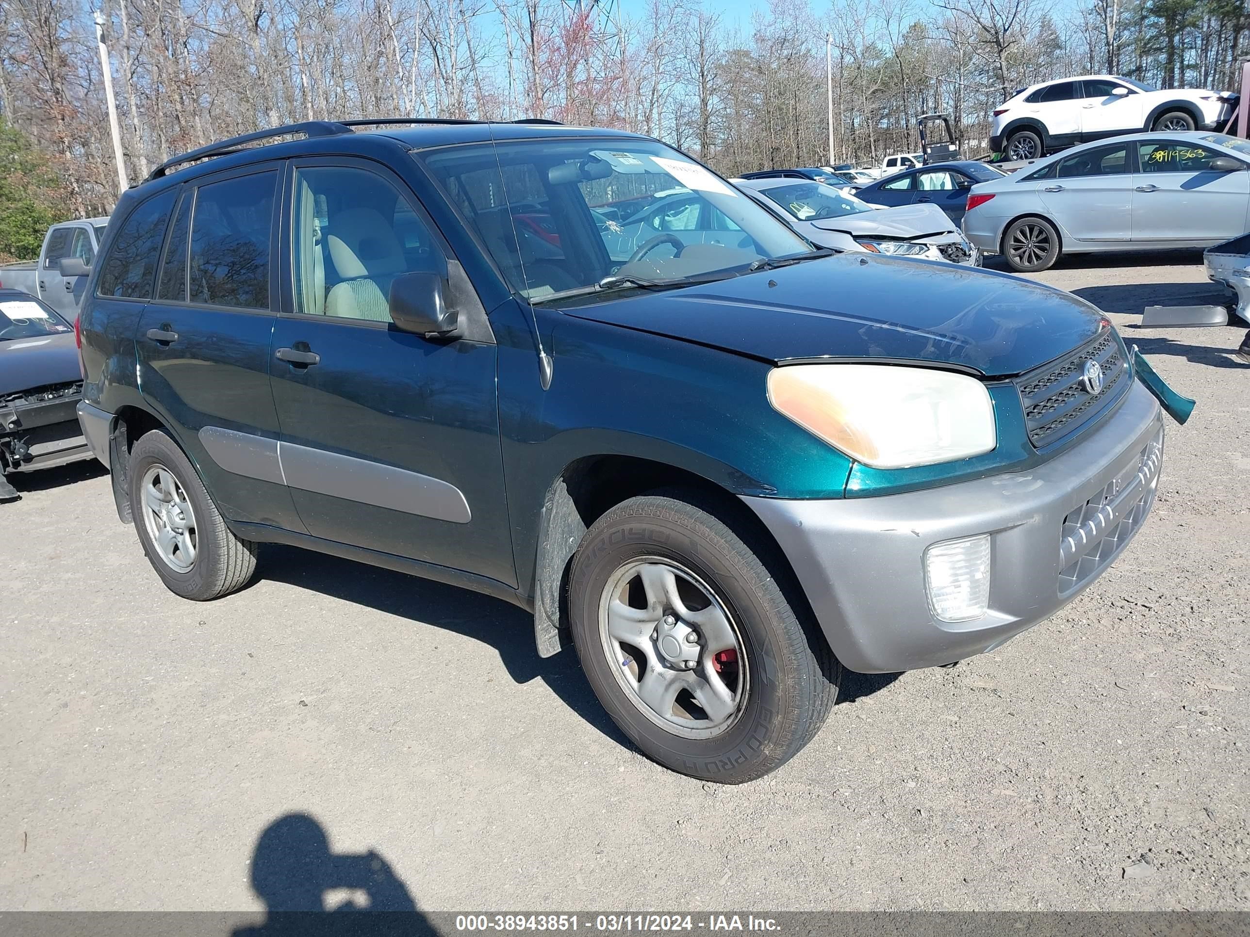 TOYOTA RAV 4 2002 jtehh20v020179772