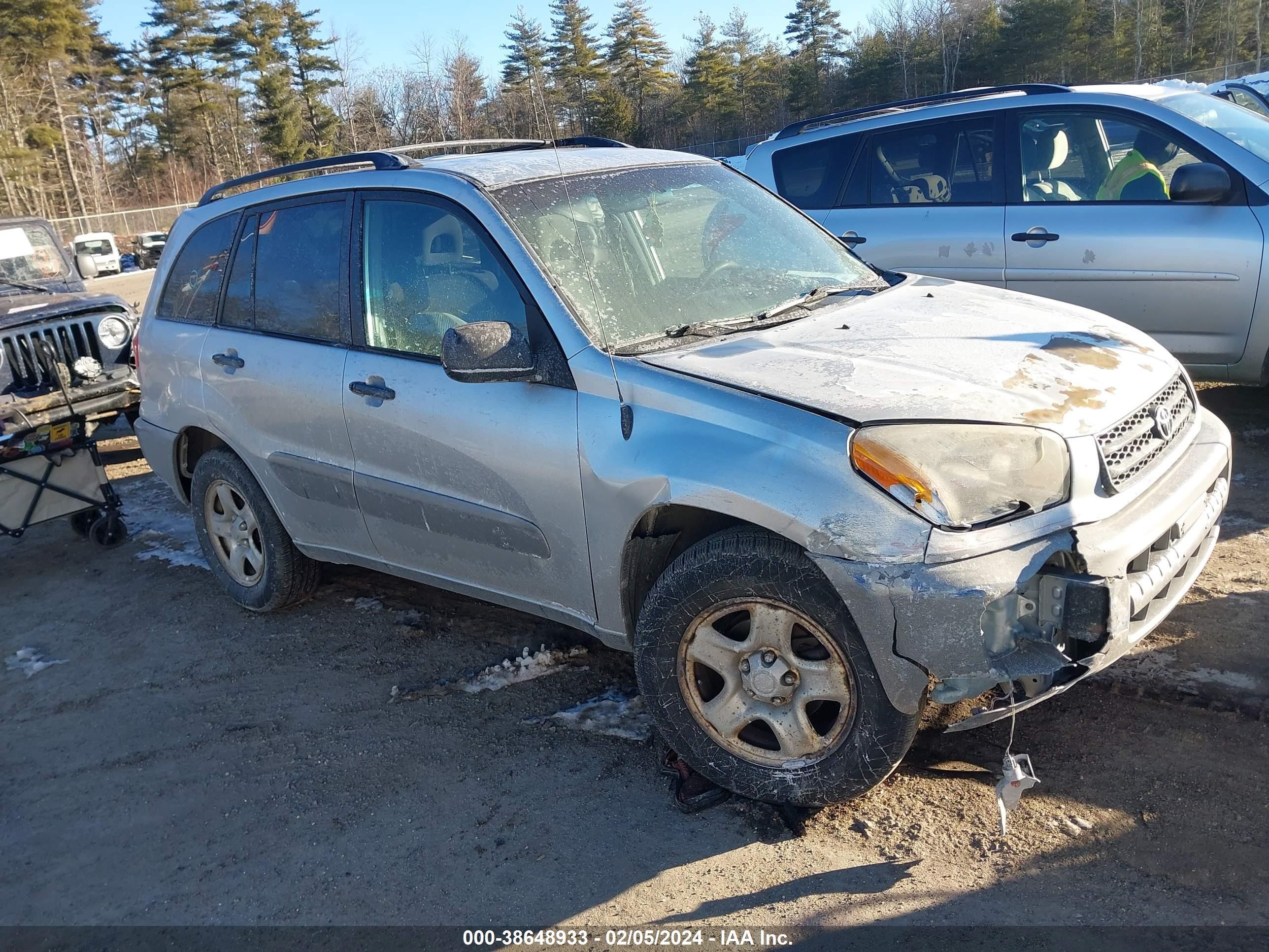 TOYOTA RAV 4 2003 jtehh20v630241242