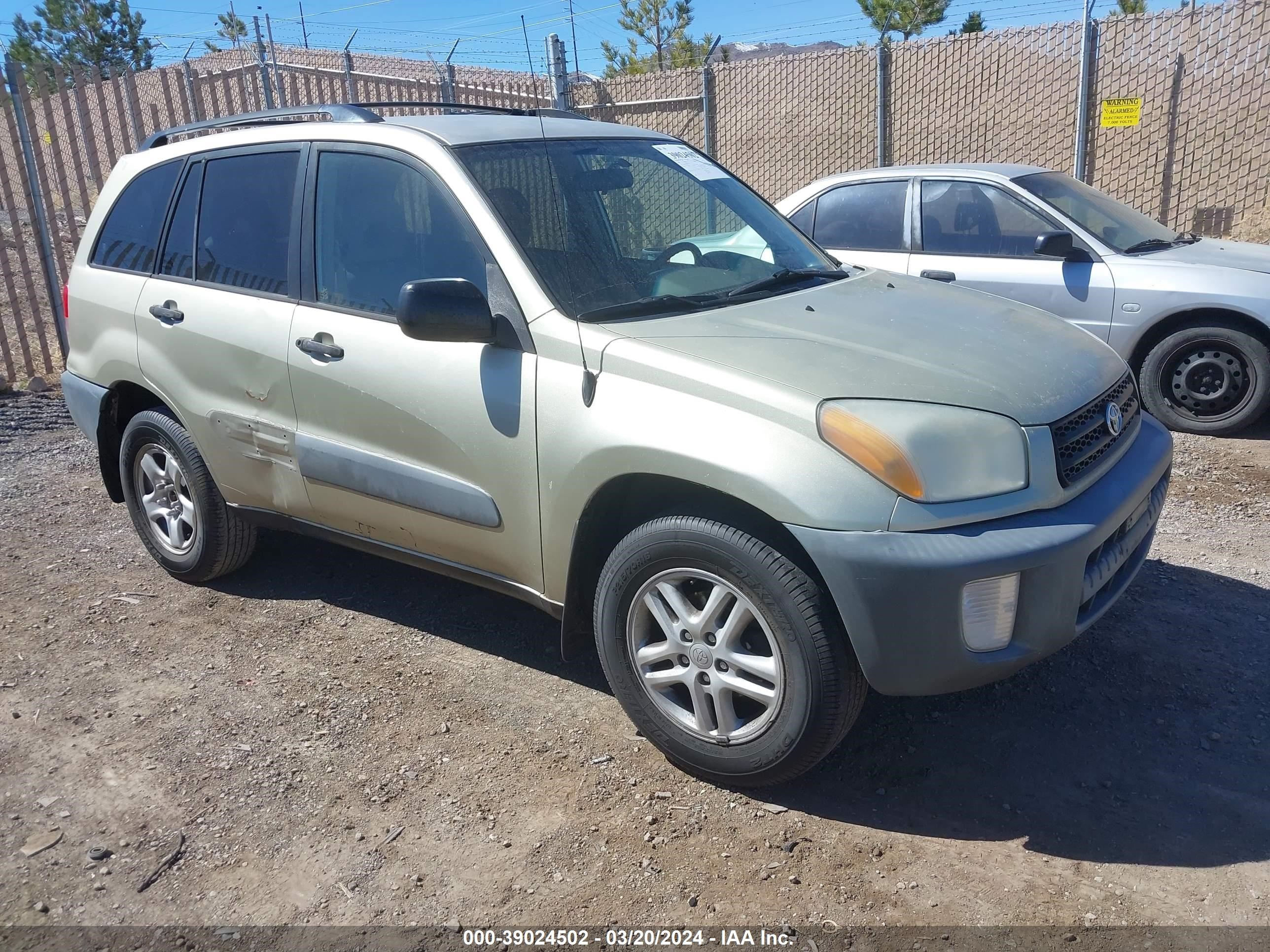 TOYOTA RAV 4 2001 jtehh20v810033148