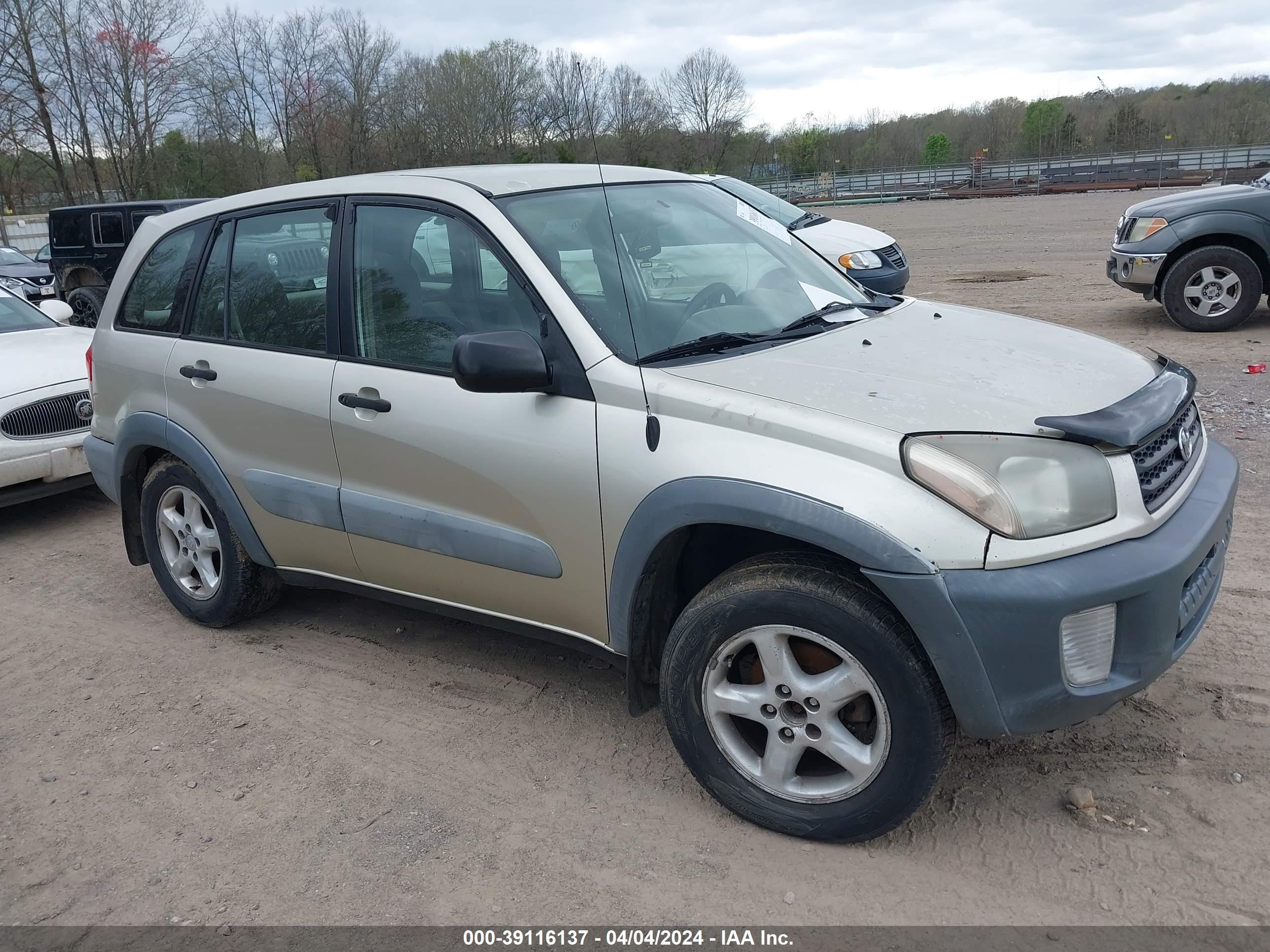 TOYOTA RAV 4 2001 jtehh20vx10029313