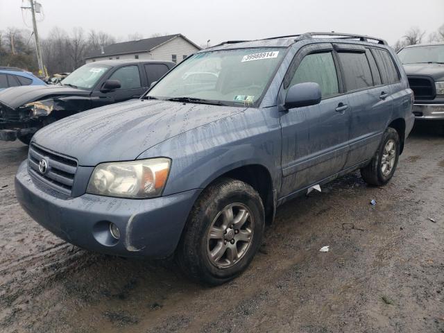 TOYOTA HIGHLANDER 2006 jtehp21a160185973