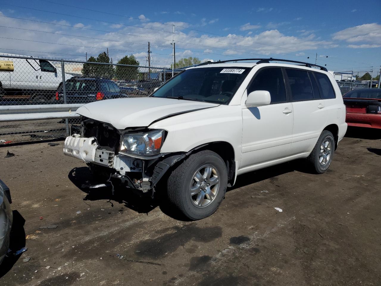 TOYOTA HIGHLANDER 2007 jtehp21a170201980