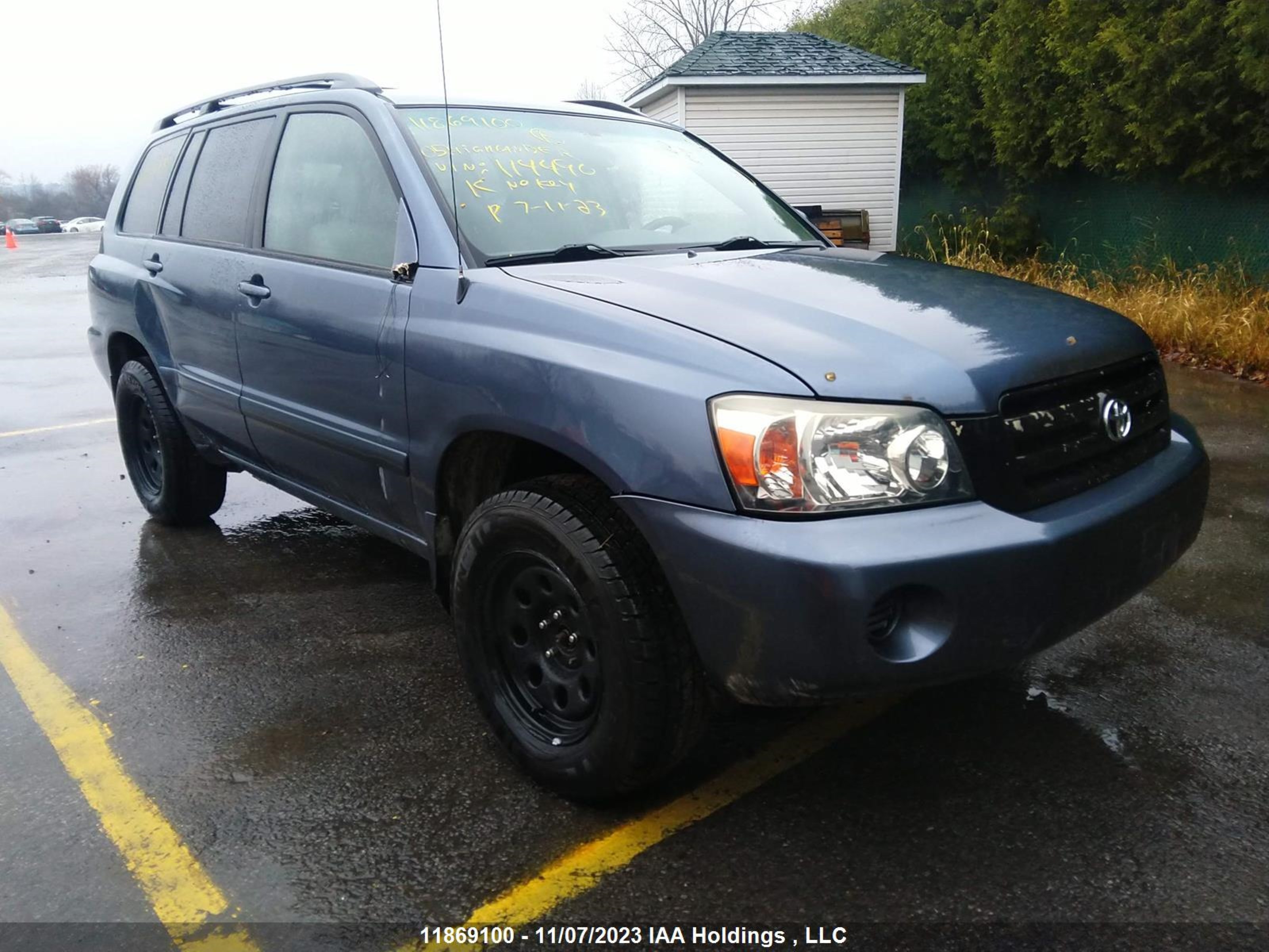 TOYOTA HIGHLANDER 2005 jtehp21a250114490