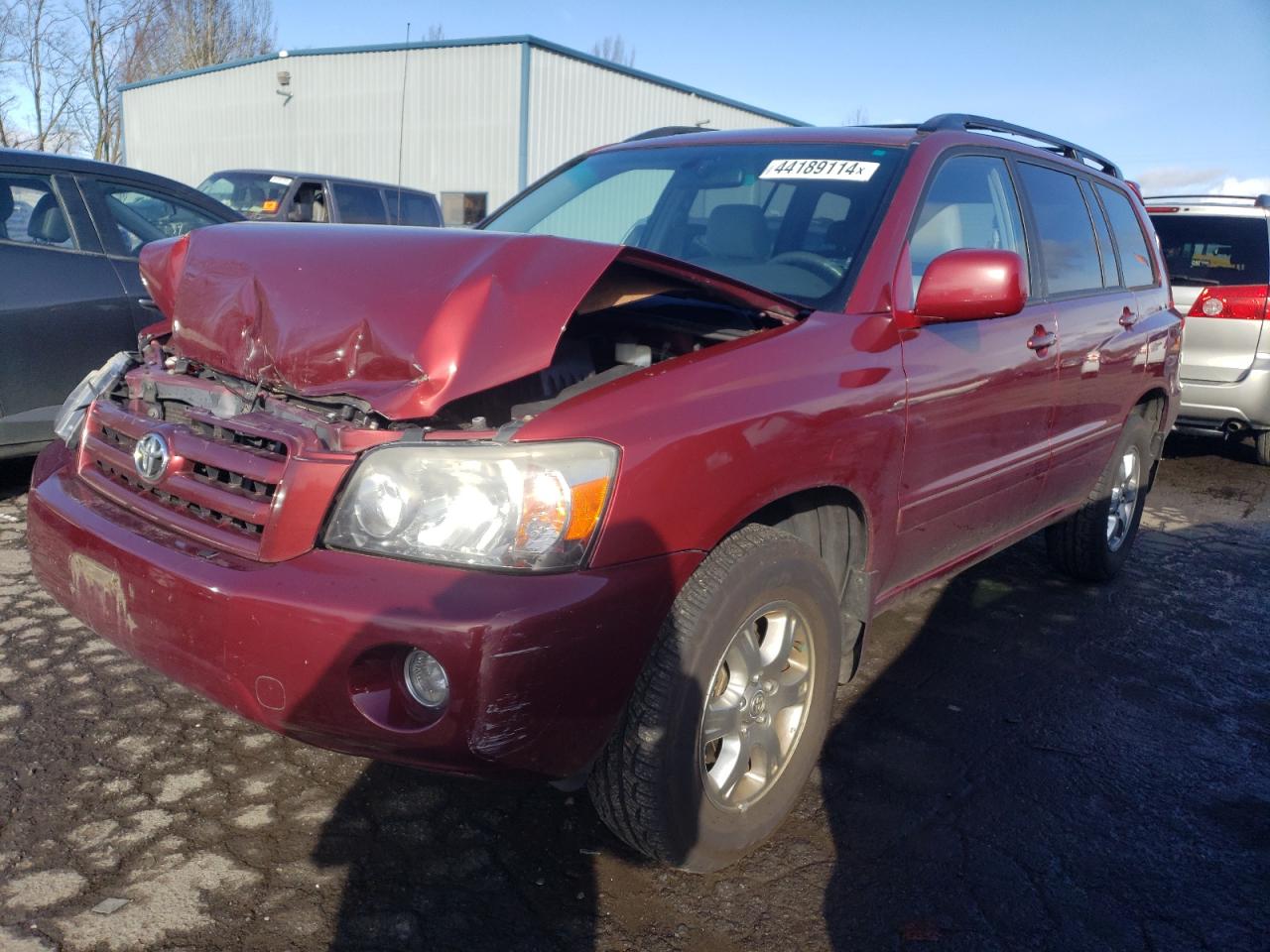 TOYOTA HIGHLANDER 2007 jtehp21a370202239