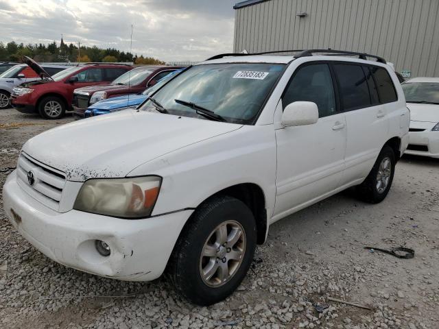 TOYOTA HIGHLANDER 2007 jtehp21a470194443