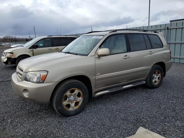 TOYOTA HIGHLANDER 2005 jtehp21a550122504