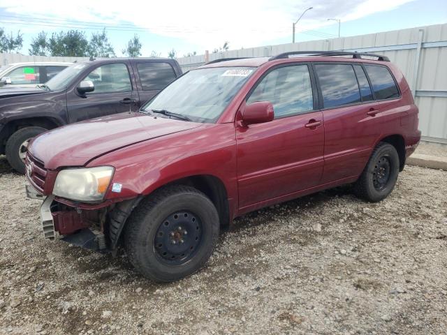 TOYOTA HIGHLANDER 2004 jtehp21a740012276