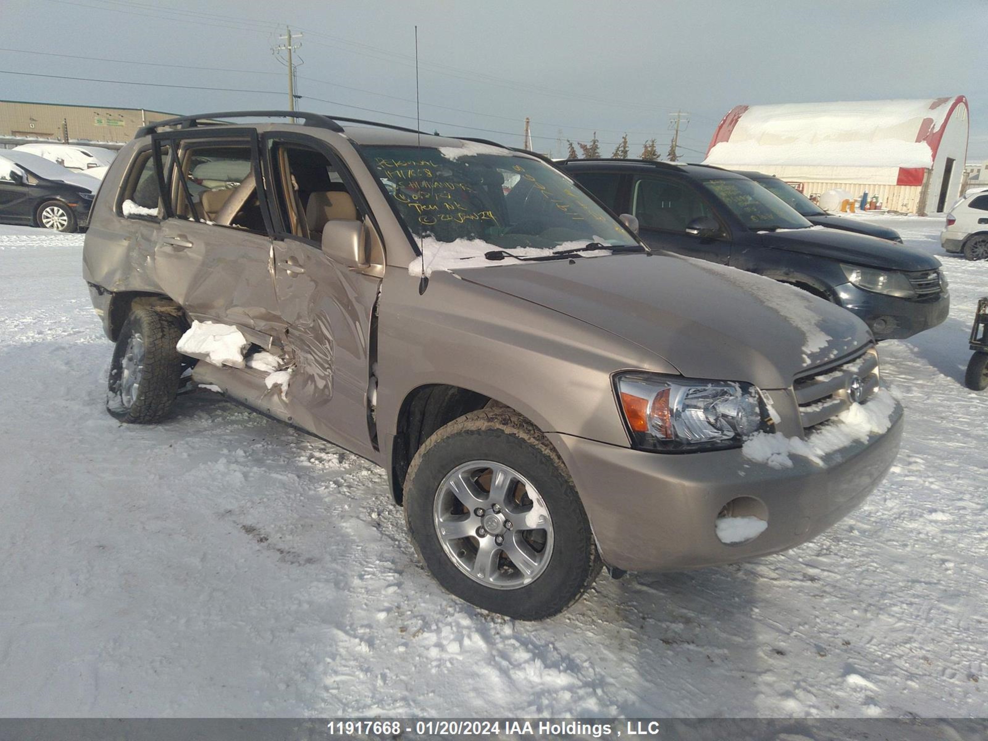 TOYOTA HIGHLANDER 2005 jtehp21a750068123