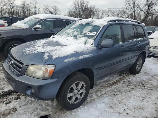 TOYOTA HIGHLANDER 2007 jtehp21a870227525