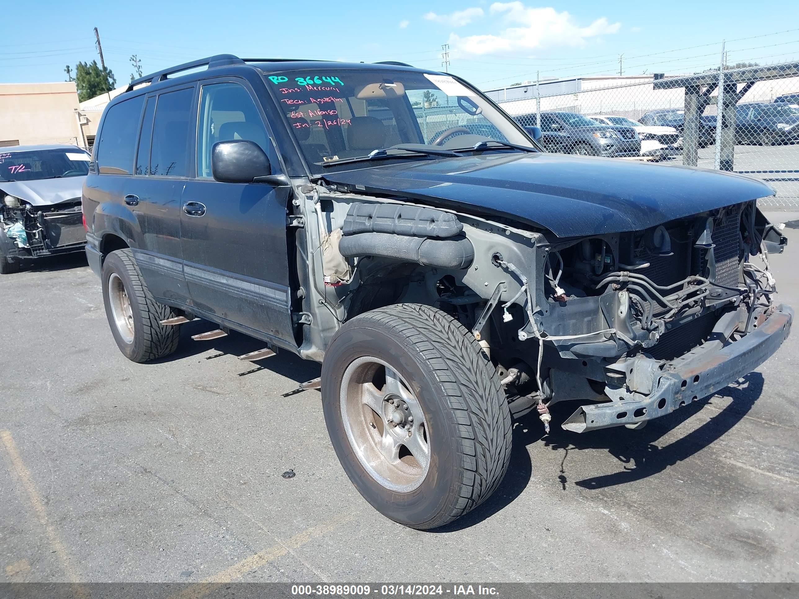 TOYOTA LAND CRUISER 2005 jteht05j052068107