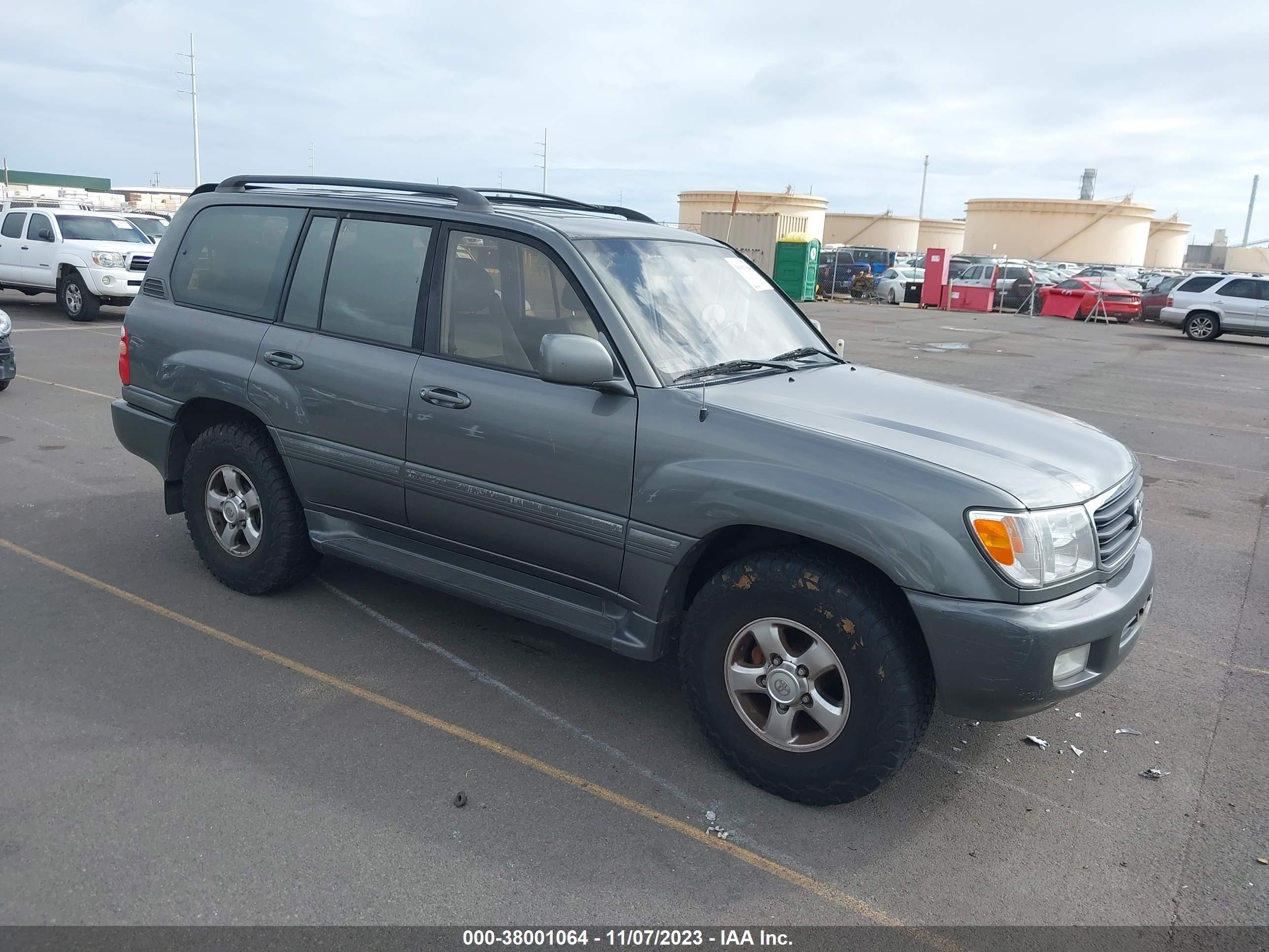 TOYOTA LAND CRUISER 2001 jteht05j612000159