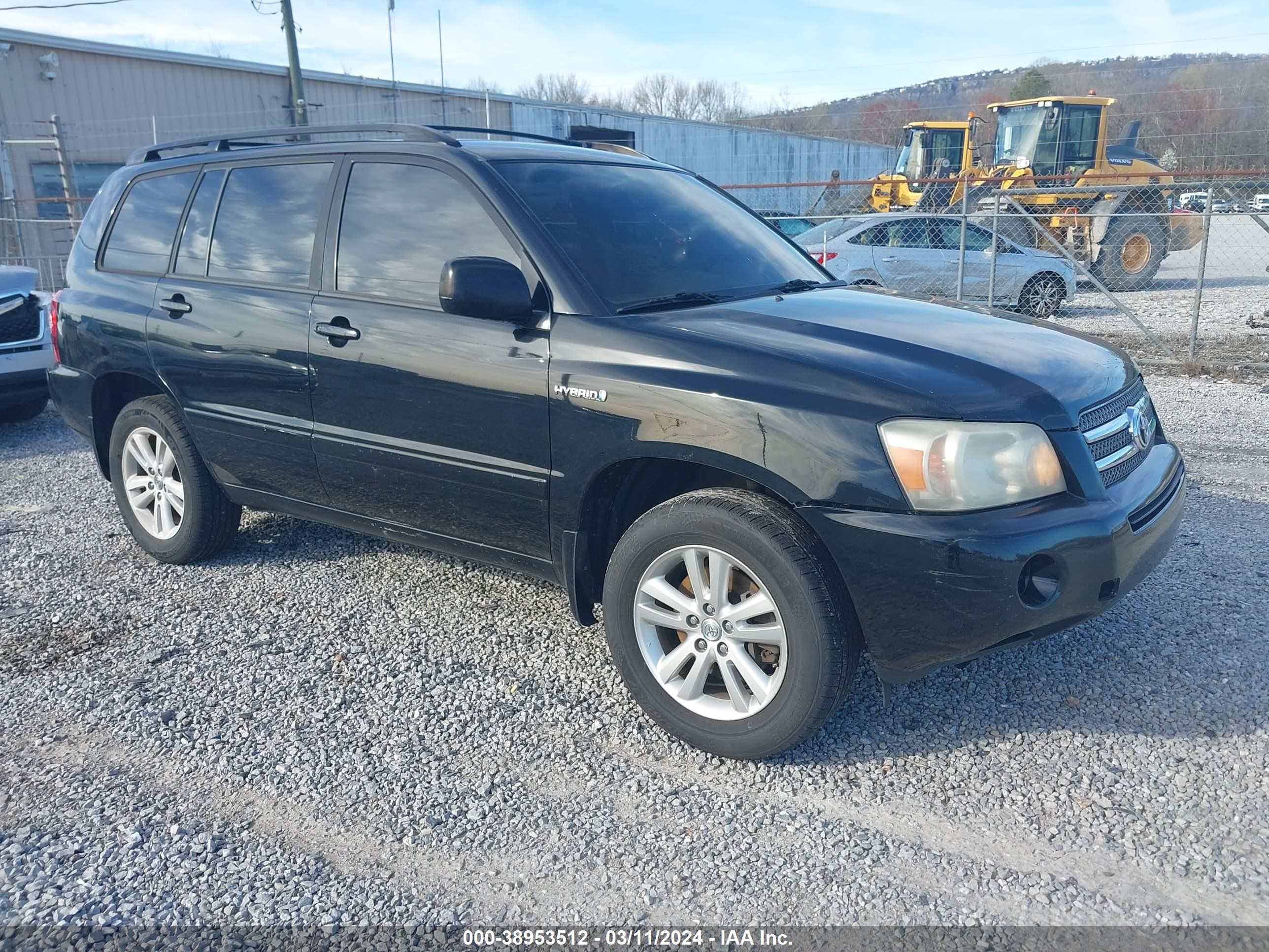 TOYOTA HIGHLANDER 2007 jtehw21a470041371