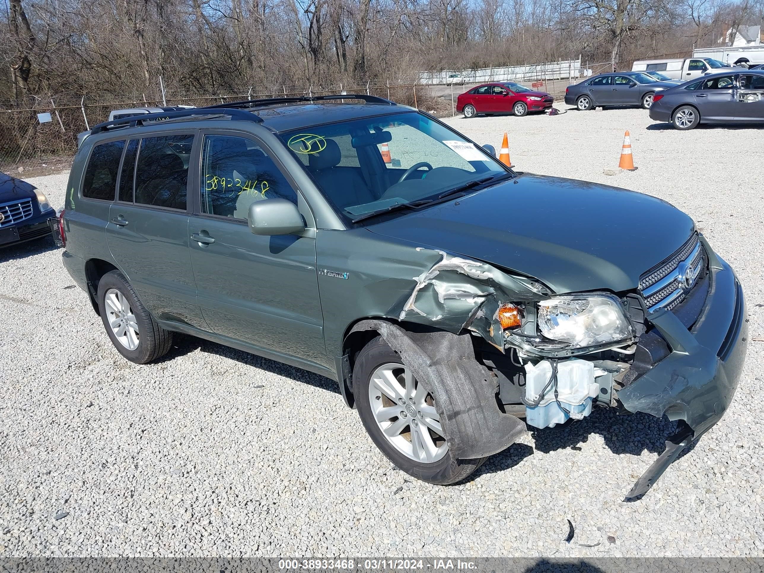 TOYOTA HIGHLANDER 2007 jtehw21a570034980