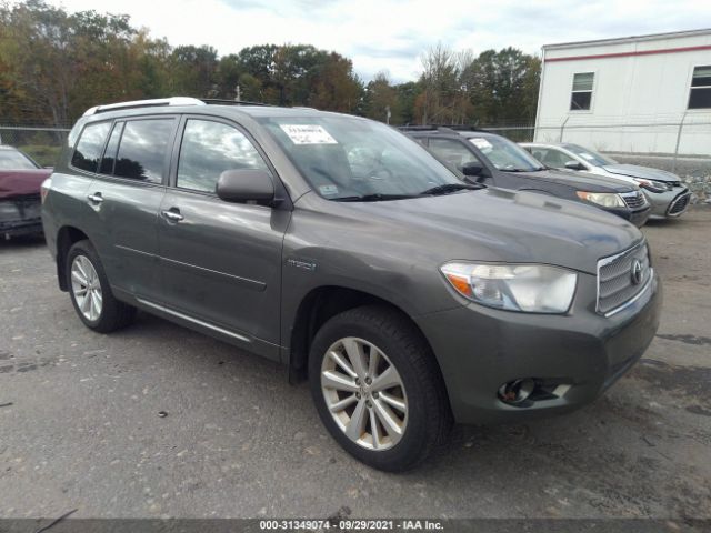 TOYOTA HIGHLANDER HYBRID 2010 jtejw3eh0a2040471