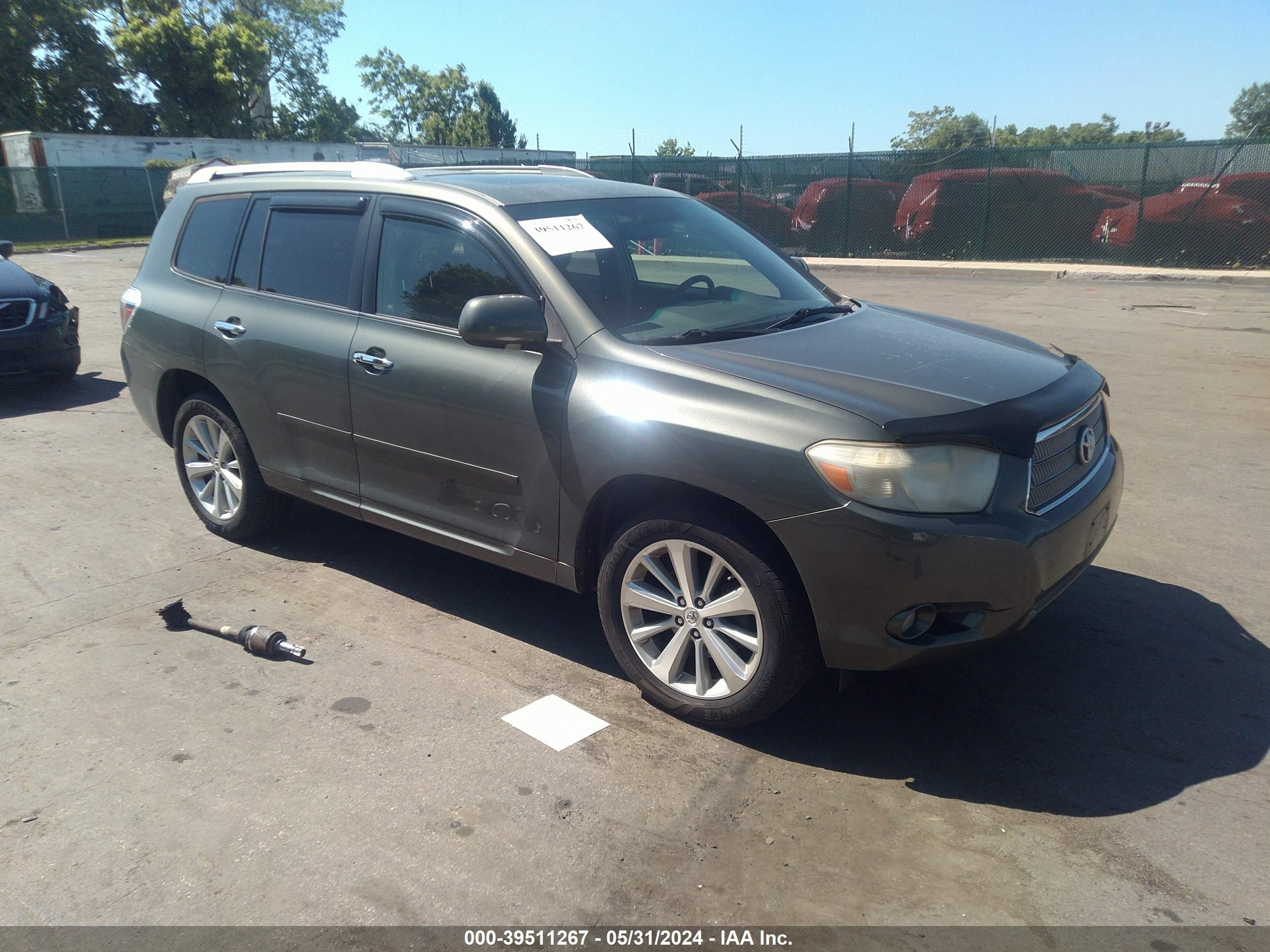 TOYOTA HIGHLANDER 2010 jtejw3eh0a2040714