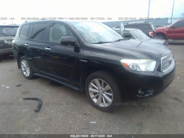 TOYOTA HIGHLANDER HYBRID 2010 jtejw3eh0a2042396