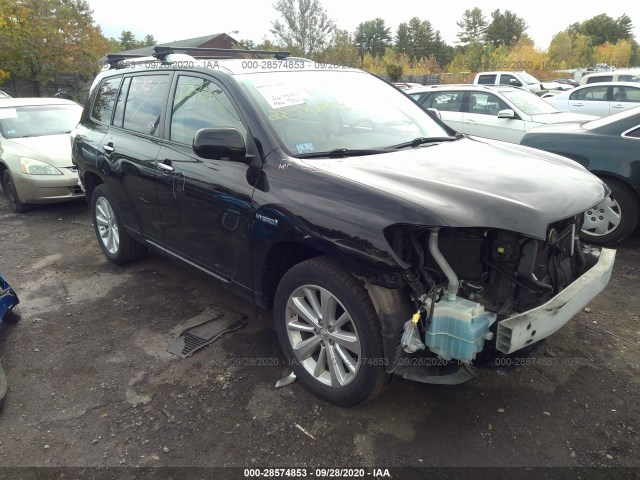 TOYOTA HIGHLANDER HYBRID 2010 jtejw3eh0a2045069