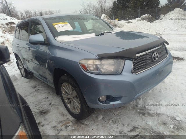 TOYOTA HIGHLANDER HYBRID 2010 jtejw3eh0a2046738