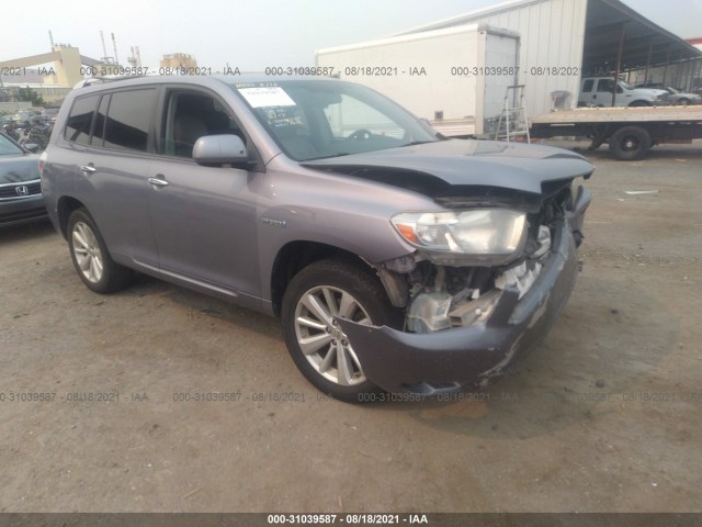 TOYOTA HIGHLANDER HYBRID 2010 jtejw3eh1a2039491