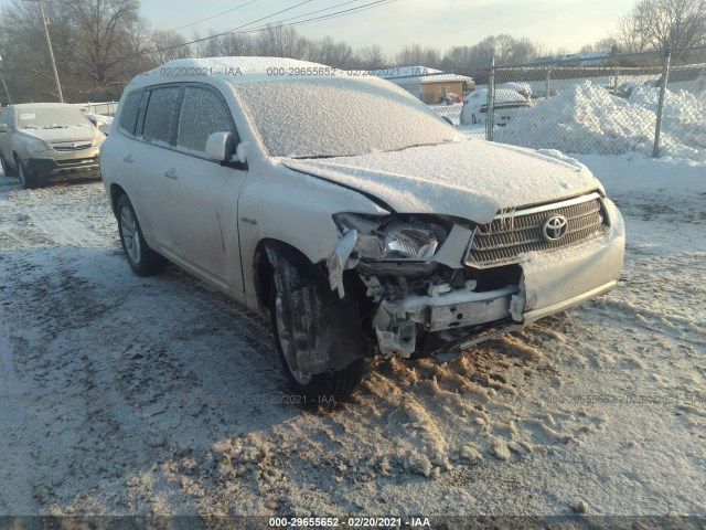 TOYOTA HIGHLANDER HYBRID 2010 jtejw3eh1a2040138