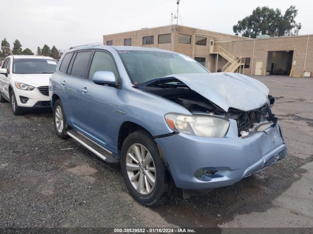 TOYOTA HIGHLANDER 2010 jtejw3eh2a2048460