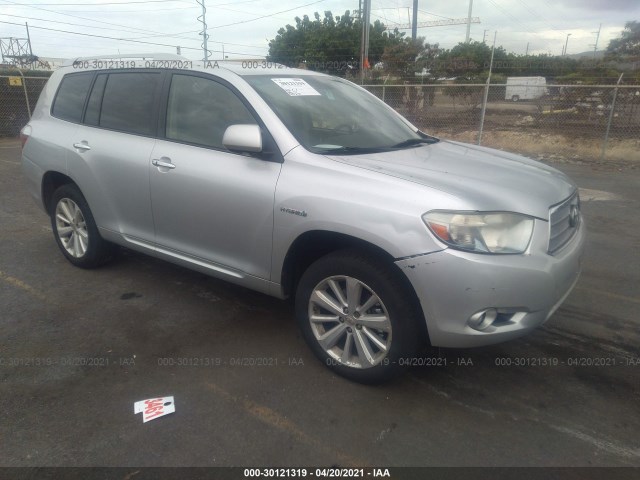 TOYOTA HIGHLANDER HYBRID 2010 jtejw3eh3a2039363